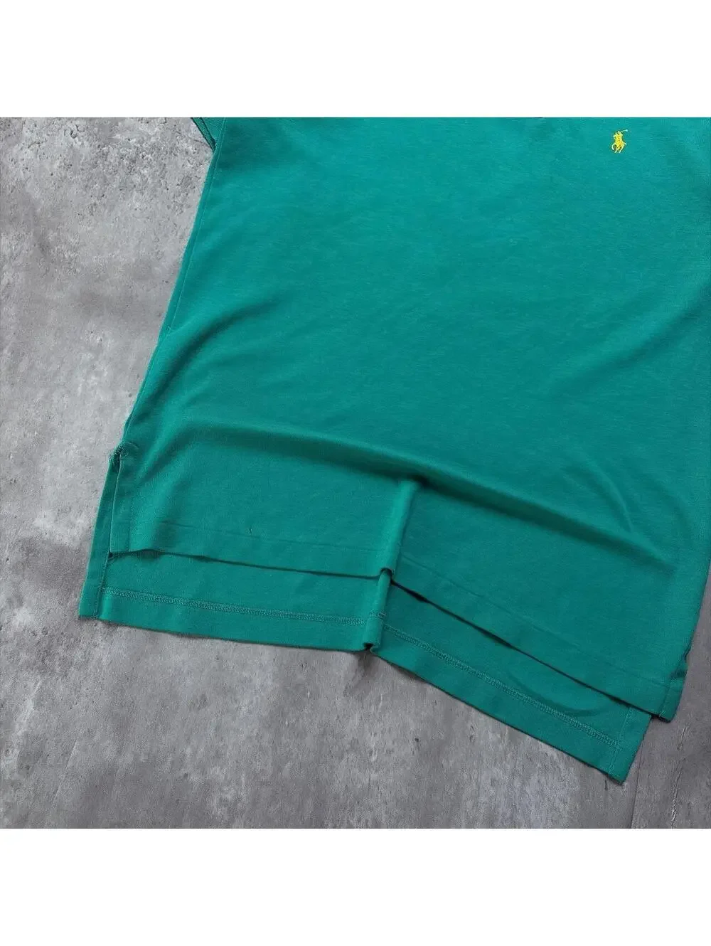 Vintage Teal Polo Ralph Lauren Logo Polo Shirt